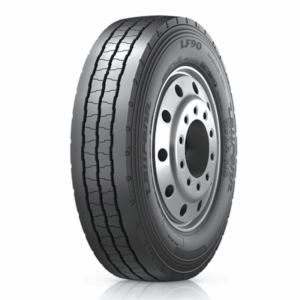 Rendered image of Laufenn LF90 tyre on rim.