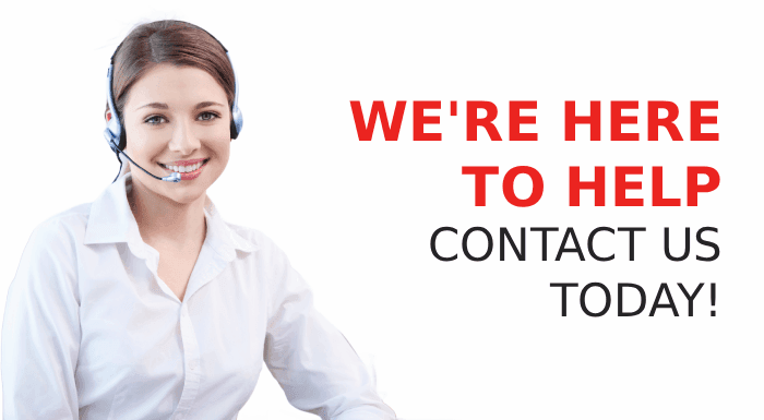 Here to help banner.